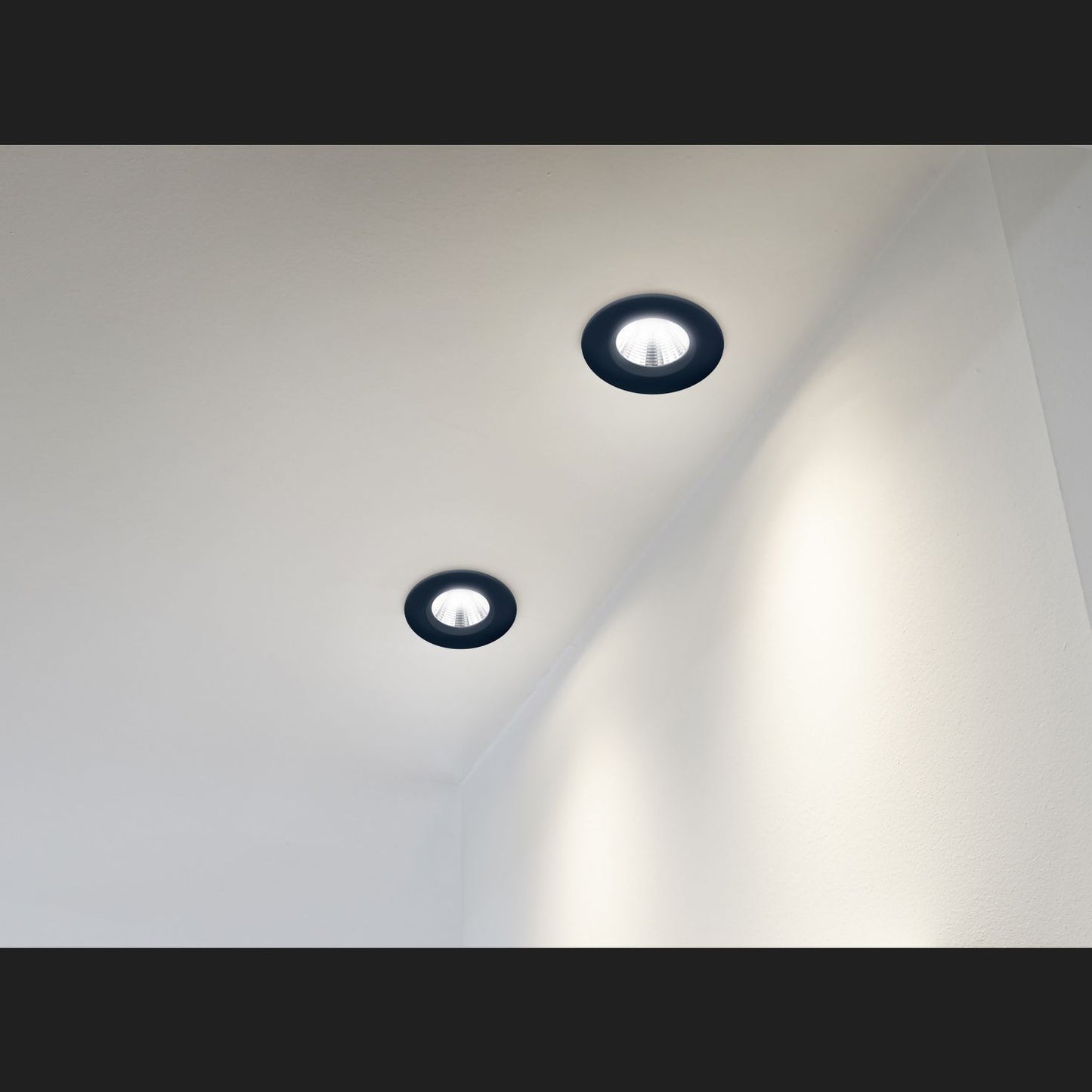 Zenia  - Recessed lighting - Black Matt - Trio