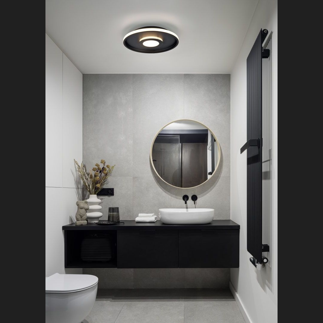 Ascari  - Ceiling lamp - Black Matt - Trio