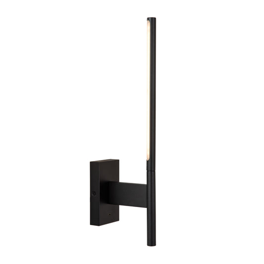 Lucide FINAN - Wall light - LED - 1x6W 2700K - With USB charging point - Black