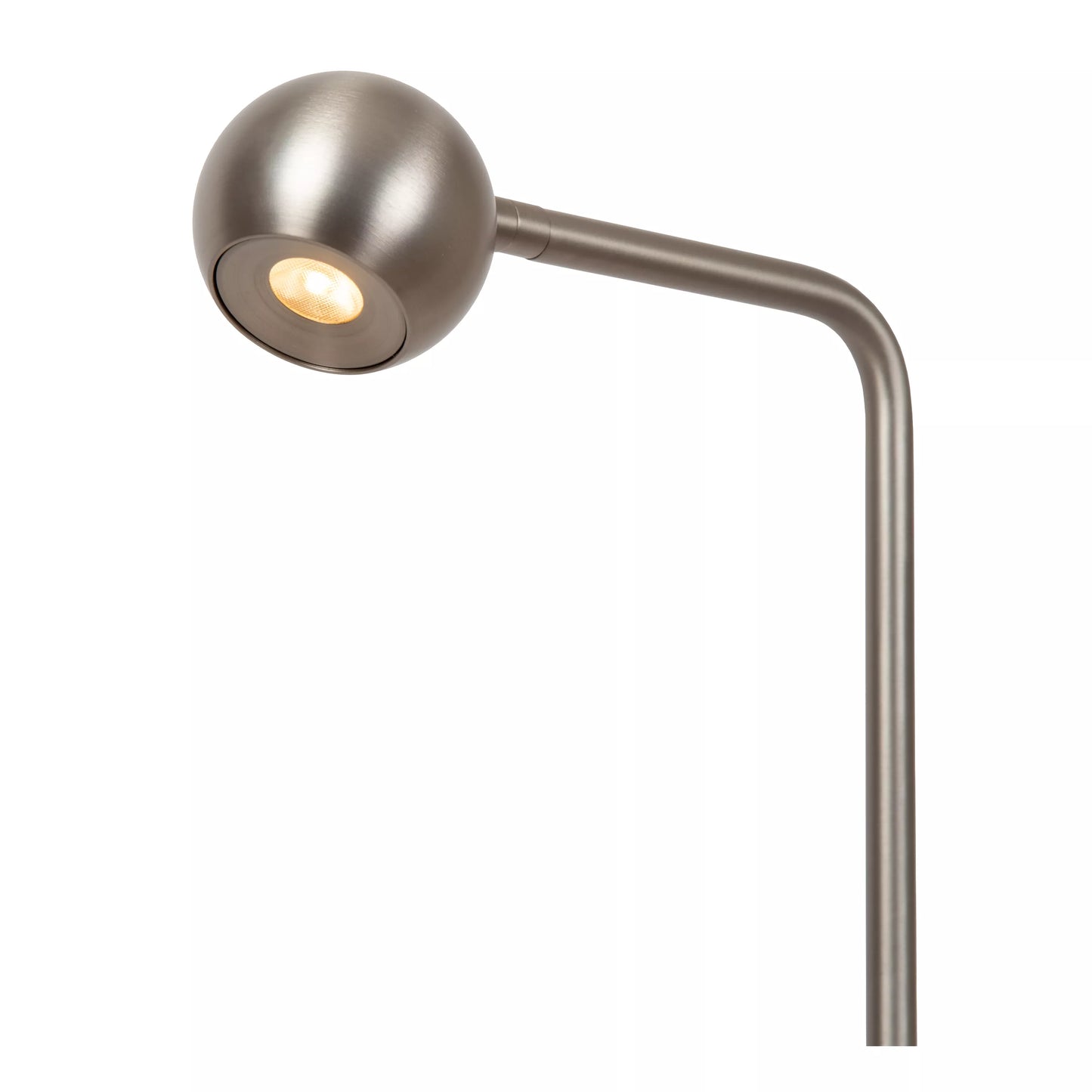 Lucide MONTANA - Floor lamp - LED Dim. - 1x6,3W 2700K - Grey iron | Premium