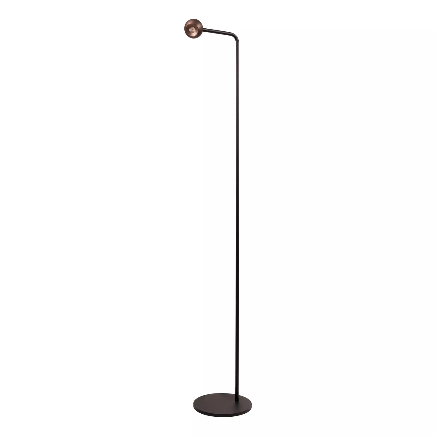 Lucide MONTANA - Floor lamp - LED Dim. - 1x6,3W 2700K - Coffee | Premium