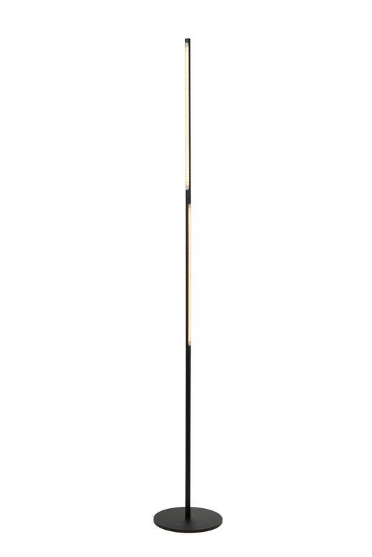 Lucide FINAN - Floor lamp - LED Dim.K/2700K - 3 StepDim - Black