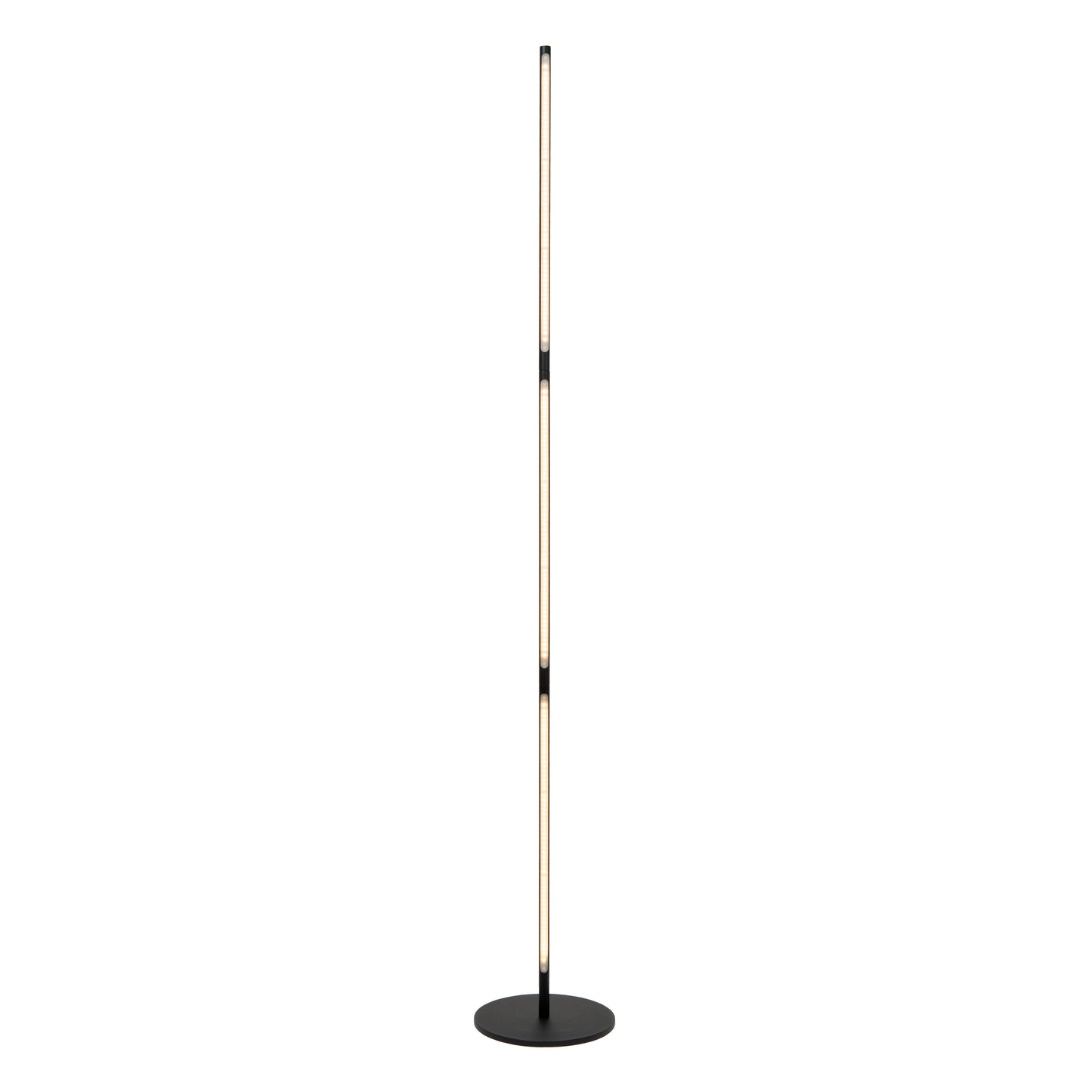 Lucide FINAN - Floor lamp - LED Dim.K/2700K - 3 StepDim - Black