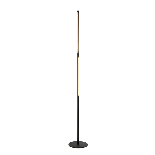 Lucide FINAN - Floor lamp - LED Dim.K/2700K - 3 StepDim - Black