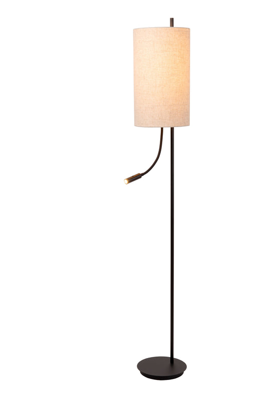 Lucide MAGIC - Floor lamp - Ø 24 cm - 1xE27 - Black