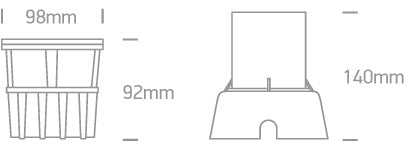 The Trimless Inground Range