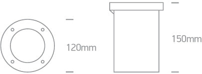 The Asymmetric Inground Stainless steel