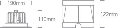 The LED Underwater Range  Stainless steel