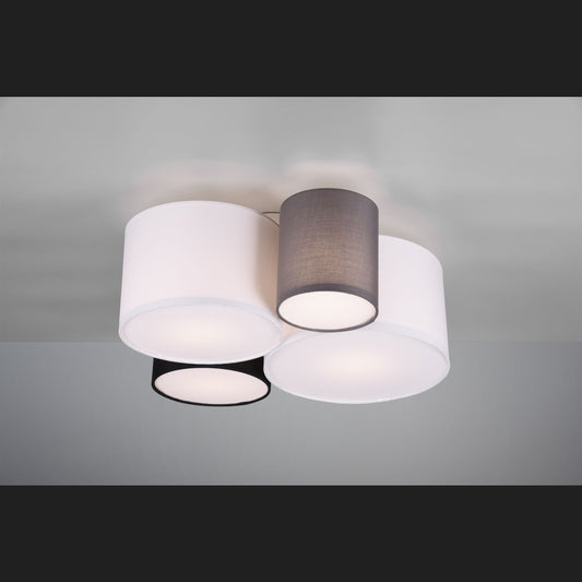 Hotel  - Ceiling lamp - Black - Trio