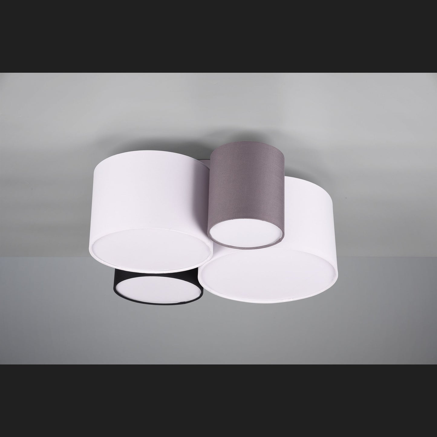 Hotel  - Ceiling lamp - Black - Trio