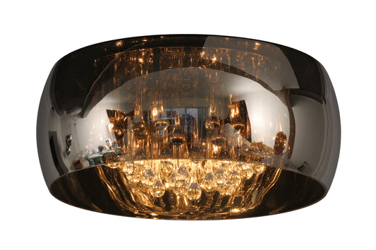 Lucide PEARL - Flush ceiling light - Ø 40 cm - 5xG9 - Chrome