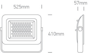 AC LED Floodlights 100