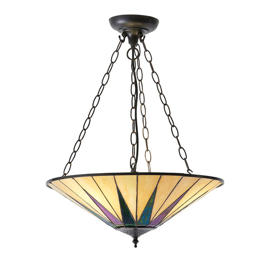 Dark star Large inverted 3lt pendant