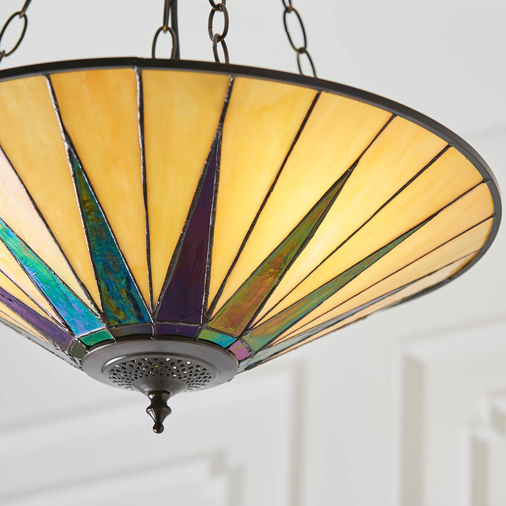 Dark star Large inverted 3lt pendant