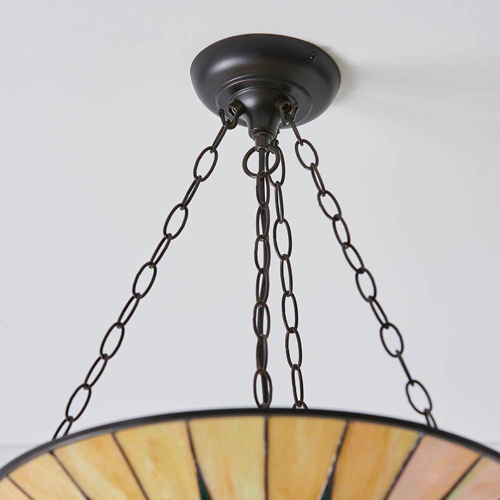 Dark star Large inverted 3lt pendant