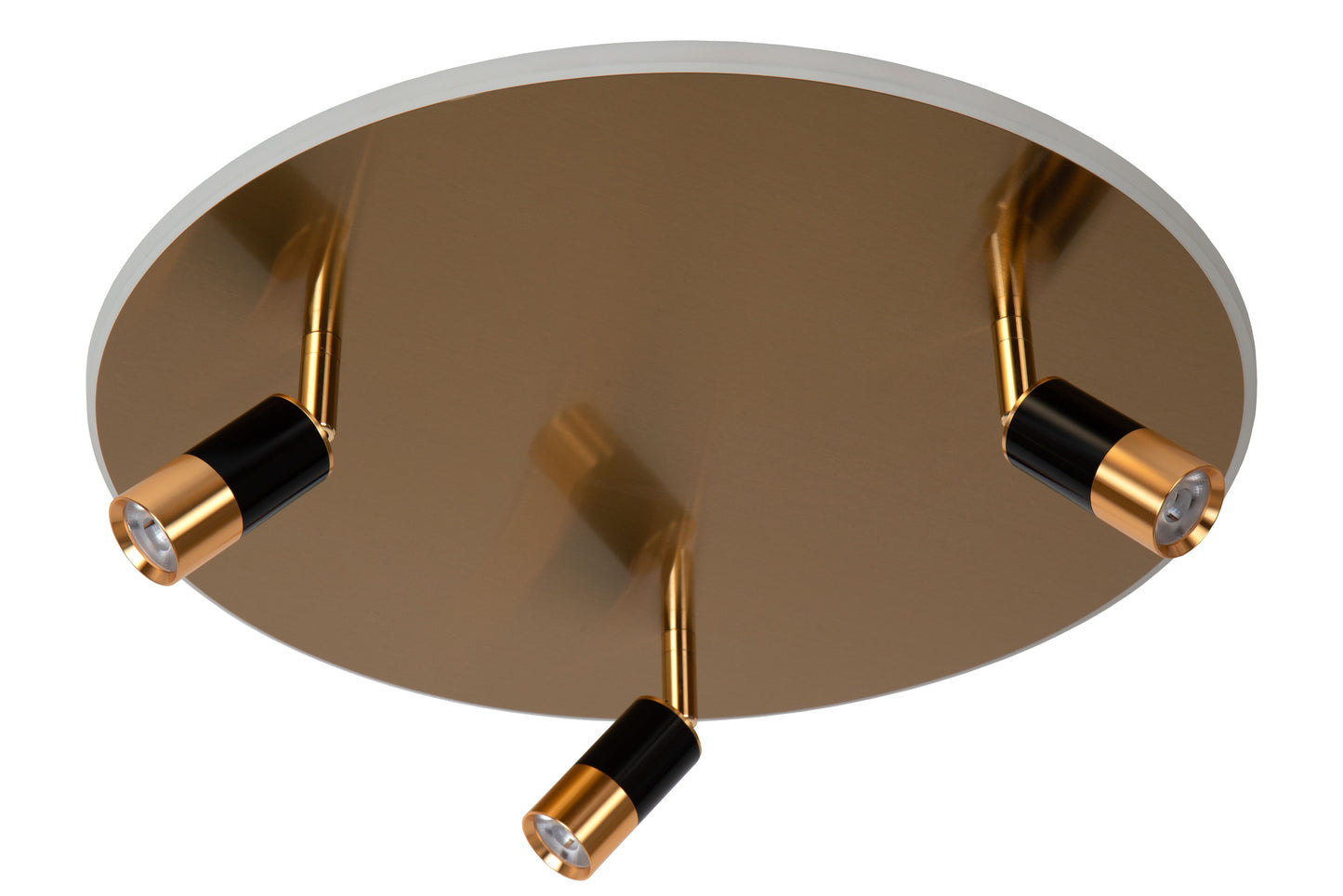 Lucide JUBEL - Flush ceiling light - Ø 48 cm - LED Dim. - 2700K - Matt Gold / Brass