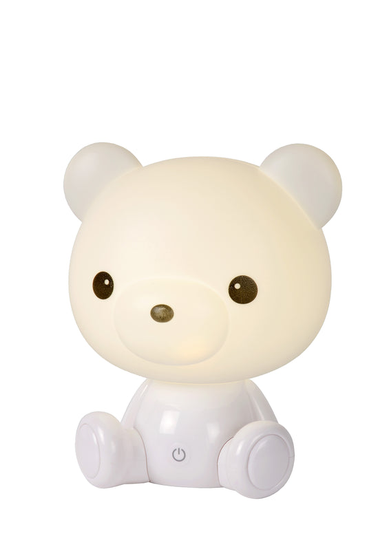 Lucide DODO BEAR - Table lamp Children - LED Dim. - 1x3W 3000K - 3 StepDim - White