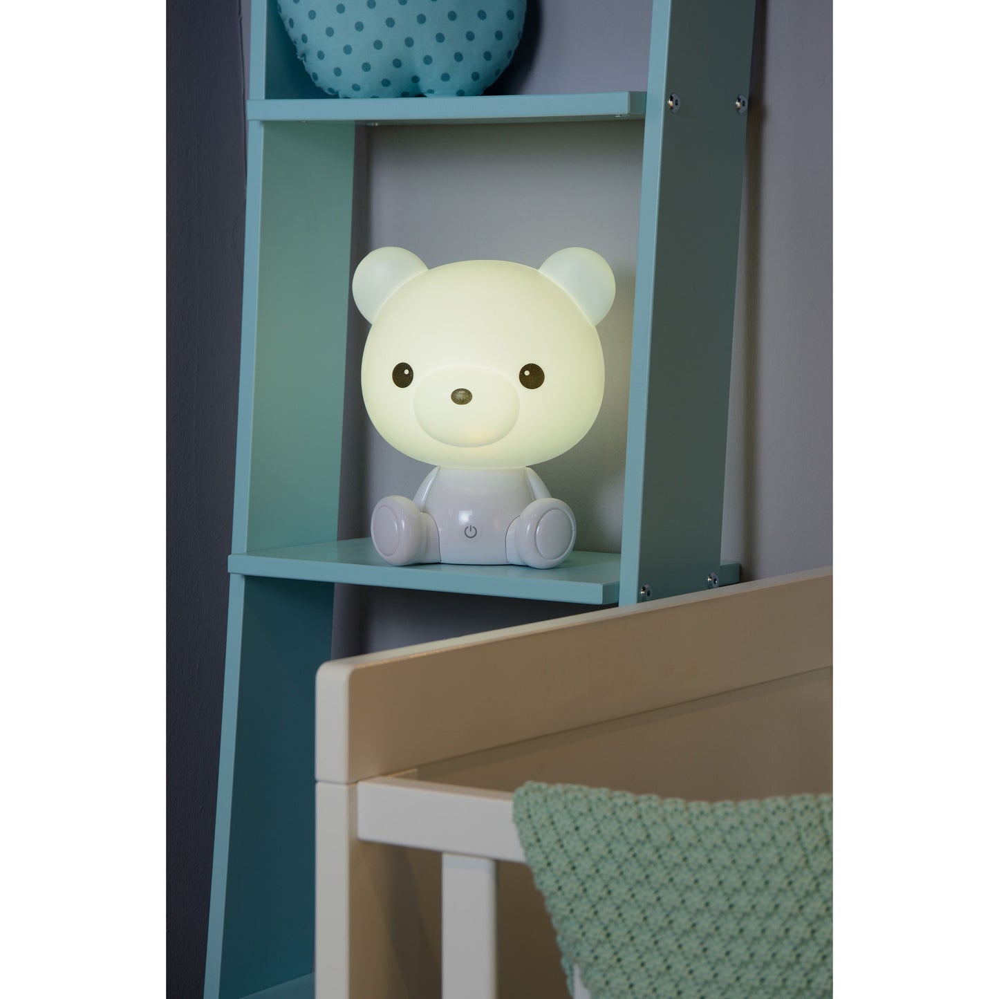 Lucide DODO BEAR - Table lamp Children - LED Dim. - 1x3W 3000K - 3 StepDim - White