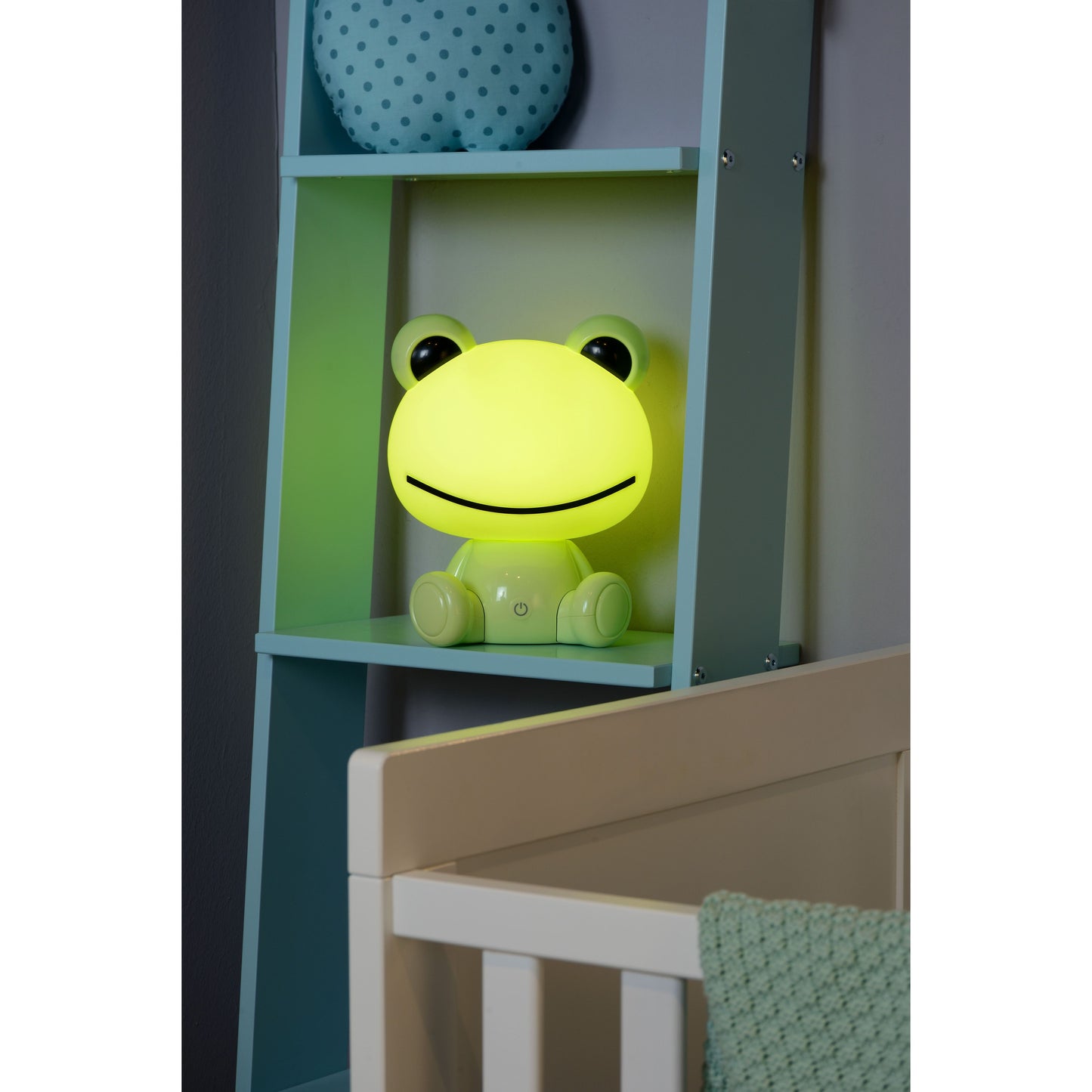 Lucide DODO FROG - Table lamp Children - LED Dim. - 3x3W 4000K - 3 StepDim - Green