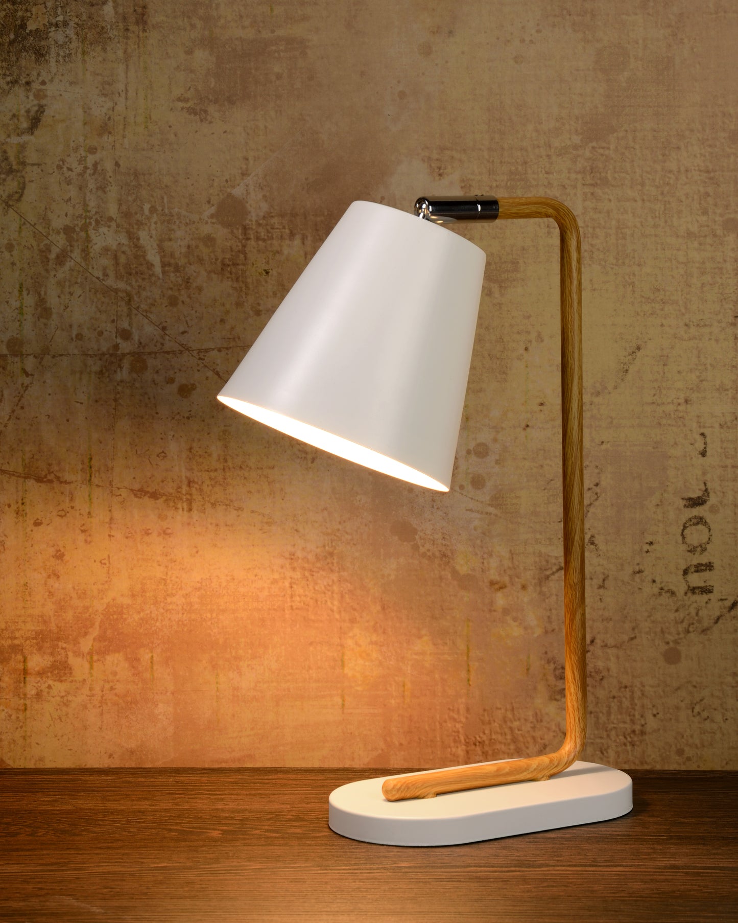 Lucide CONA - Table lamp - 1xE14 - White