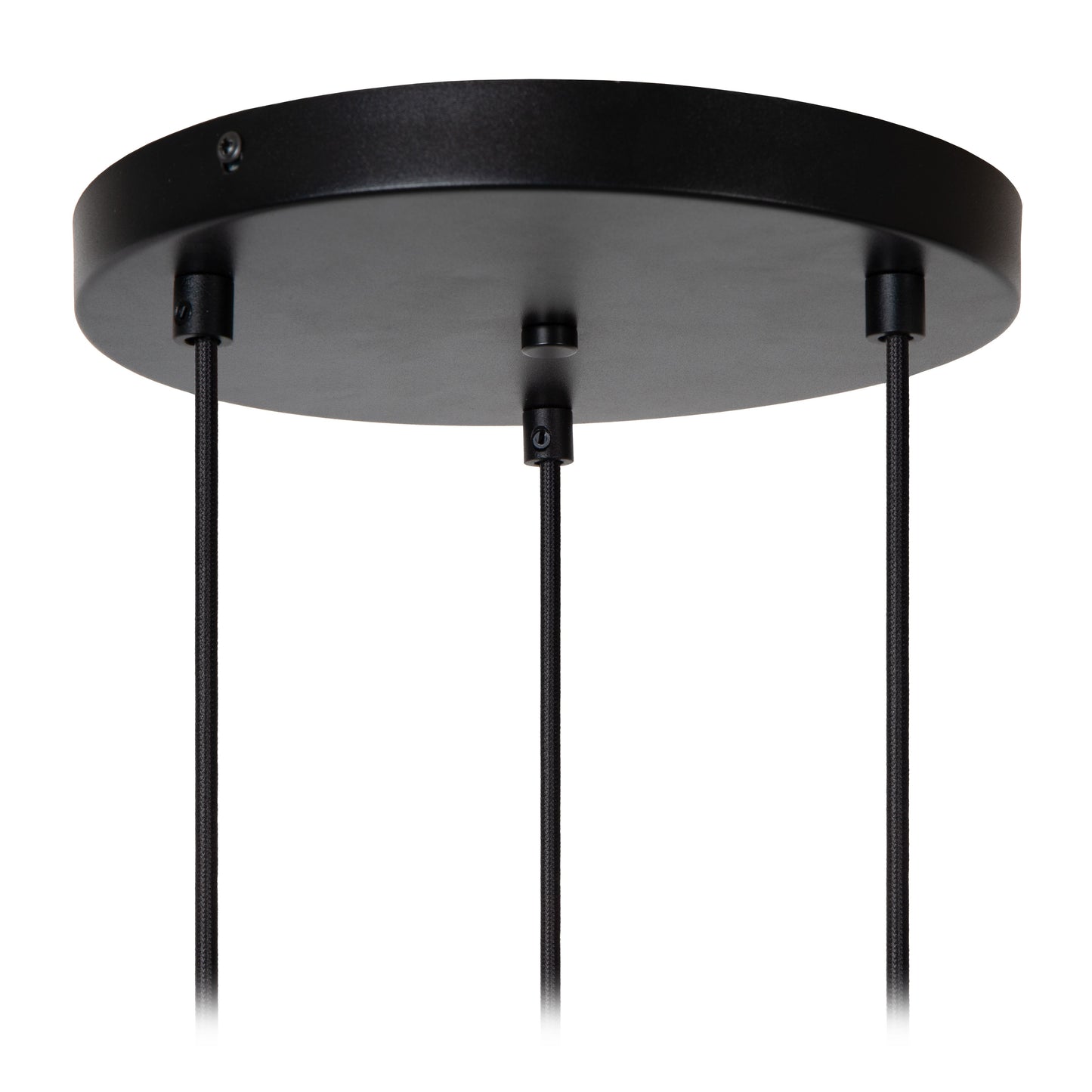 Lucide MIKAELA - Pendant light - Ø 32 cm - 3xE14 - Black