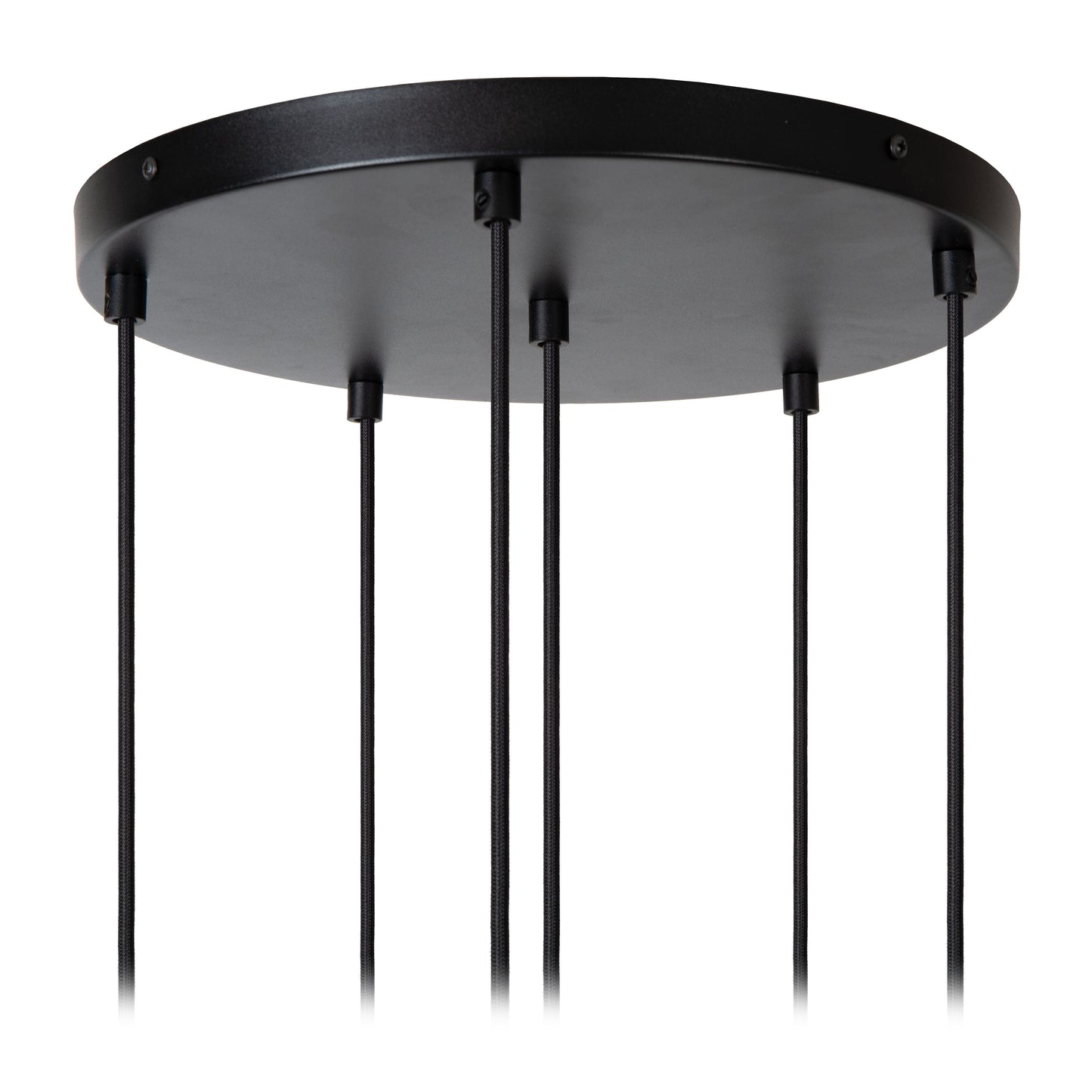 Lucide MIKAELA - Pendant light - Ø 35 cm - 6xE14 - Black