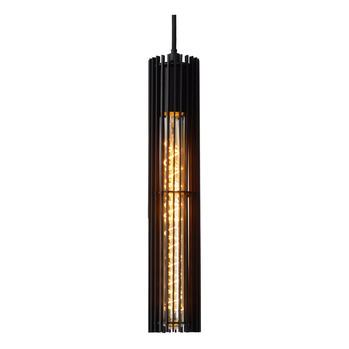 Lucide LIONEL - Pendant light - Ø 6,5 cm - 1xE27 - Black