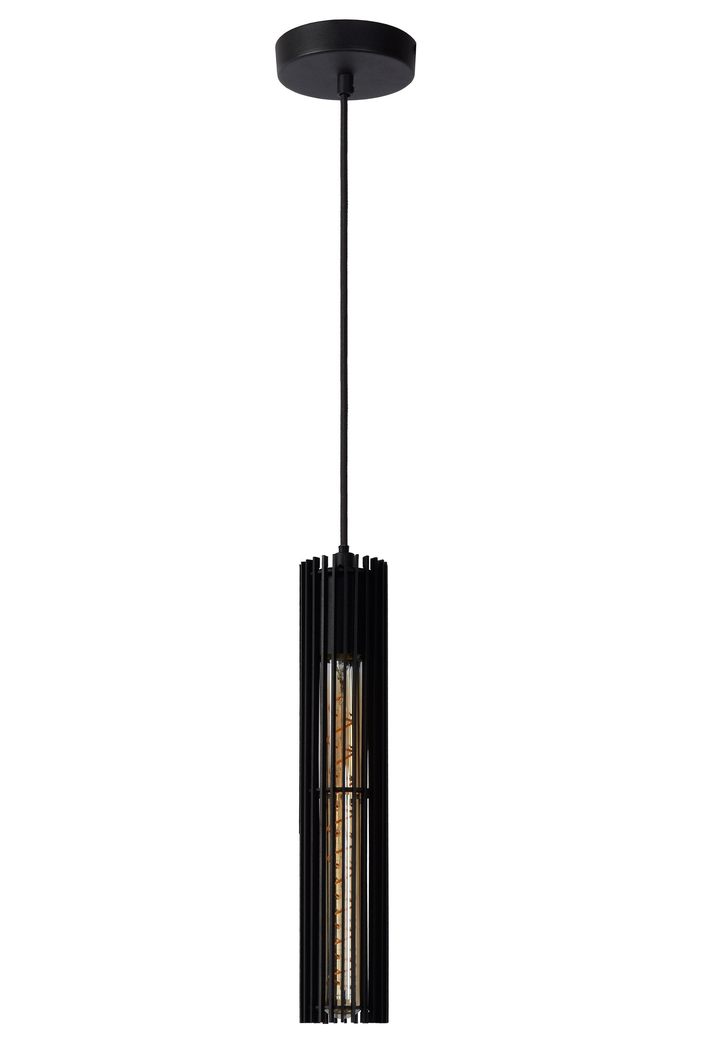 Lucide LIONEL - Pendant light - Ø 6,5 cm - 1xE27 - Black