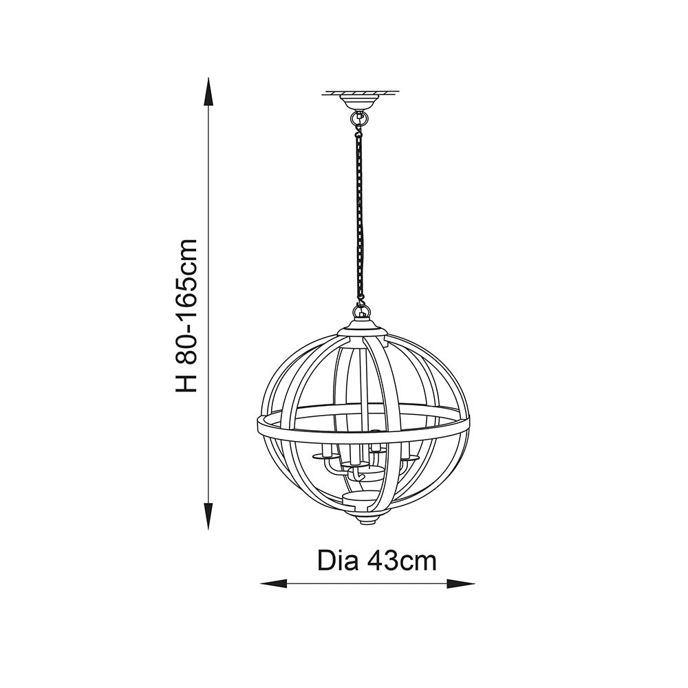 Toba 4lt pendant