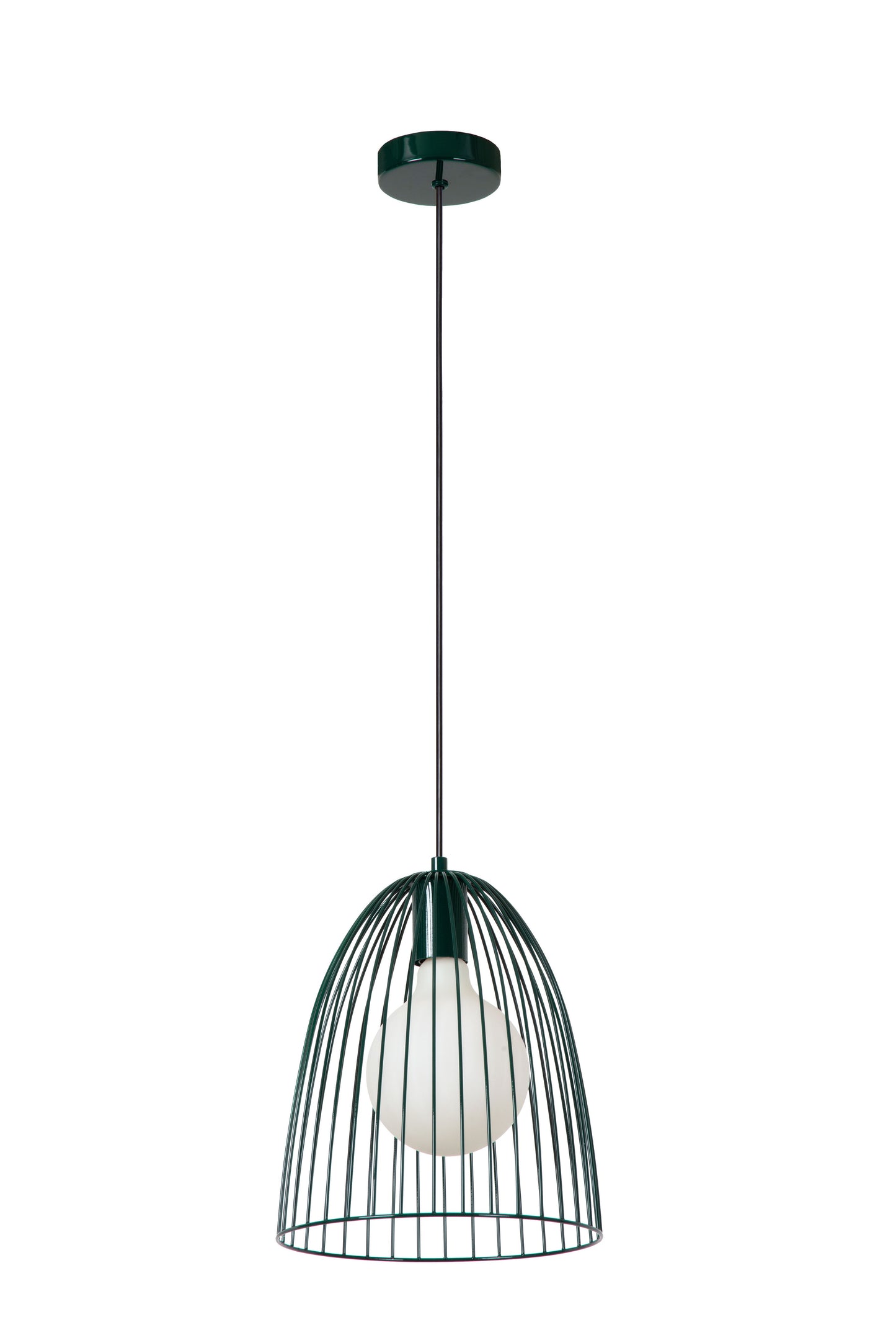 Lucide MACARONS - Pendant light - Ø 24,5 cm - 1xE27 - Green