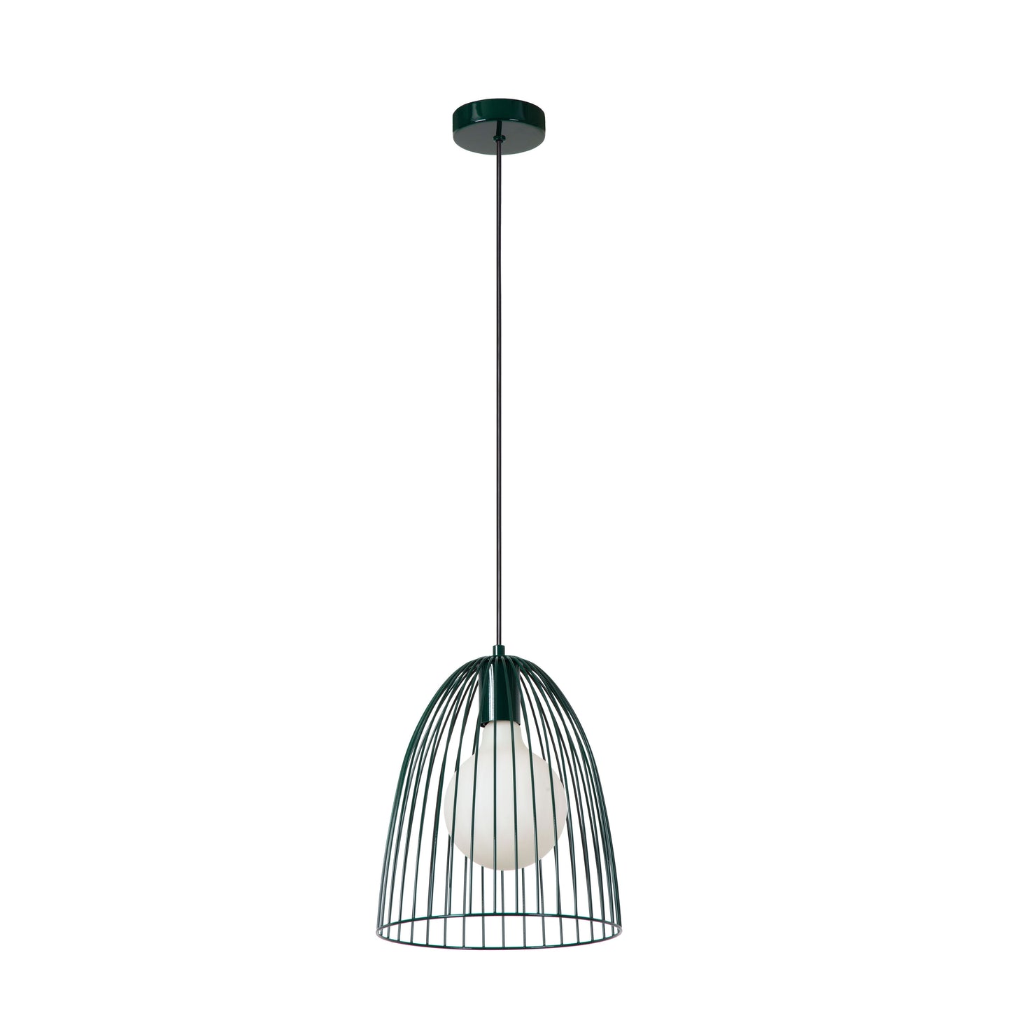 Lucide MACARONS - Pendant light - Ø 24,5 cm - 1xE27 - Green