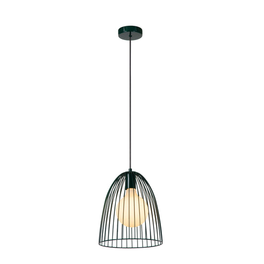 Lucide MACARONS - Pendant light - Ø 24,5 cm - 1xE27 - Green