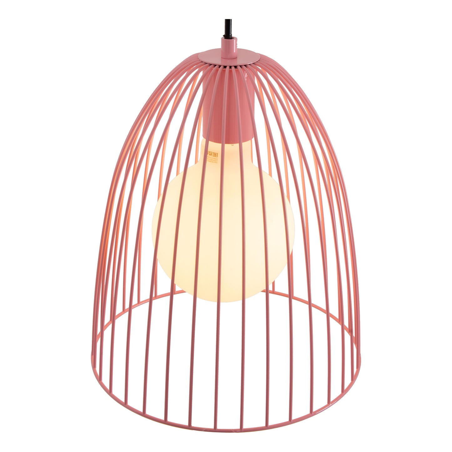 Lucide MACARONS - Pendant light - Ø 24,5 cm - 1xE27 - Pink