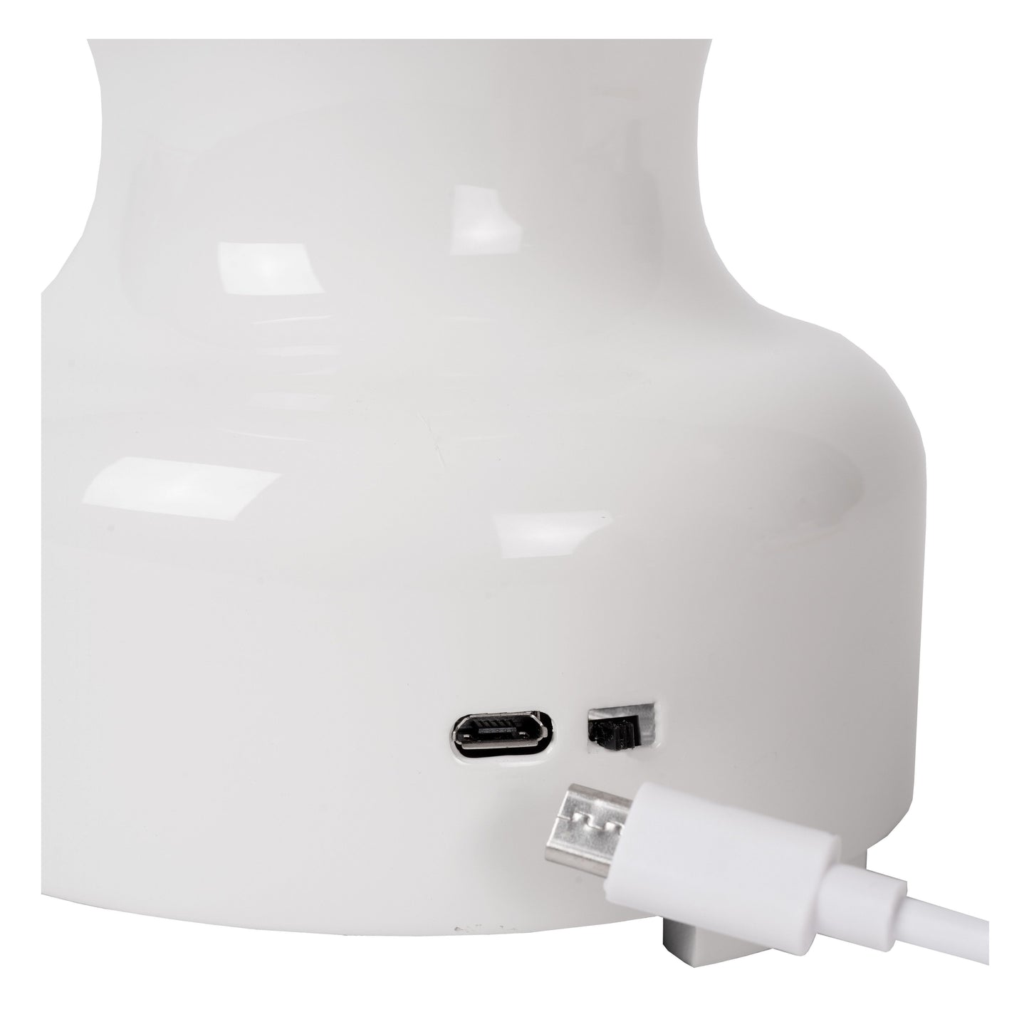 Lucide JASON - Rechargeable Table lamp - Battery pack/batteries - LED Dim. - 1x2W 3000K - 3 StepDim - White