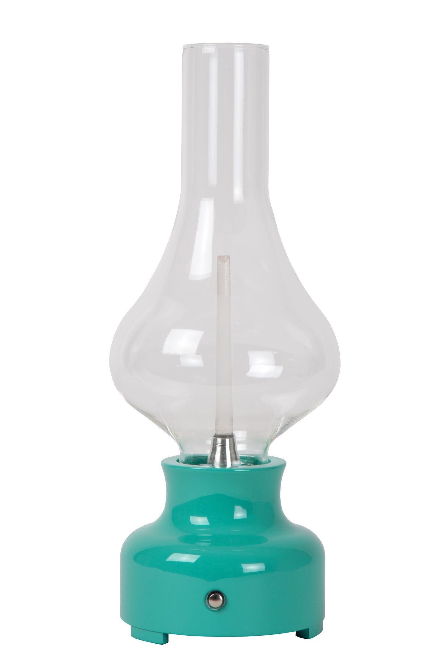 Lucide JASON - Rechargeable Table lamp - Battery pack/batteries - LED Dim. - 1x2W 3000K - 3 StepDim - Turquoise