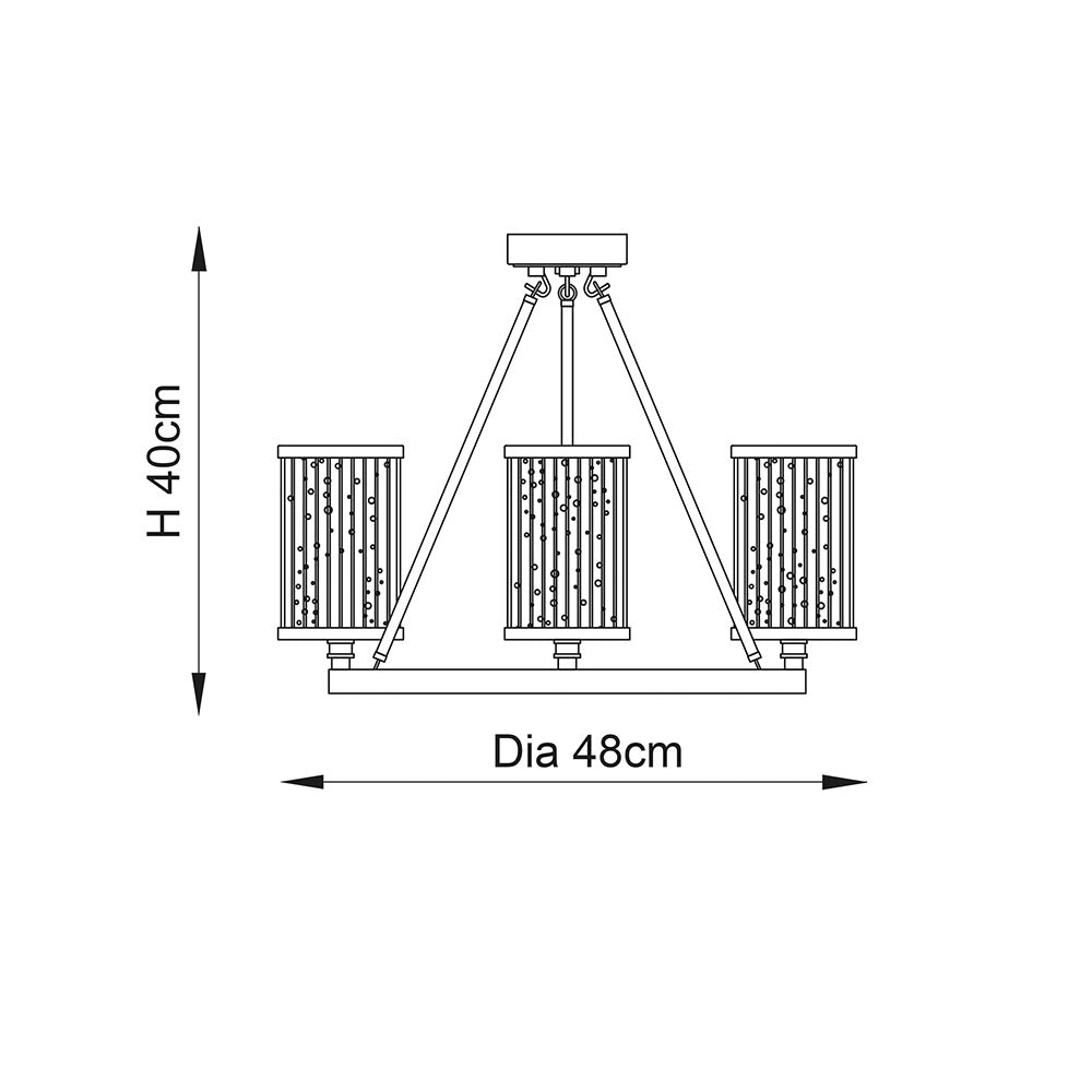 Easton 3lt semi flush