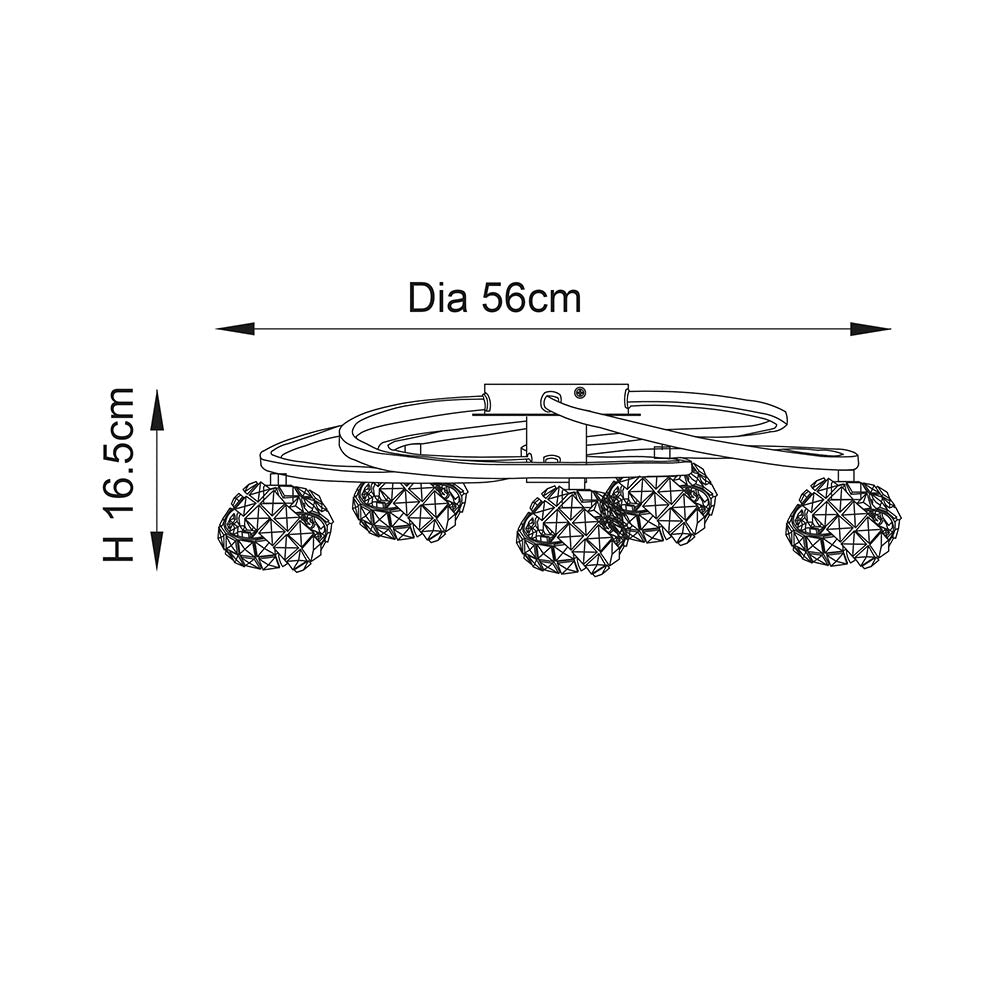 Talia 5lt semi flush