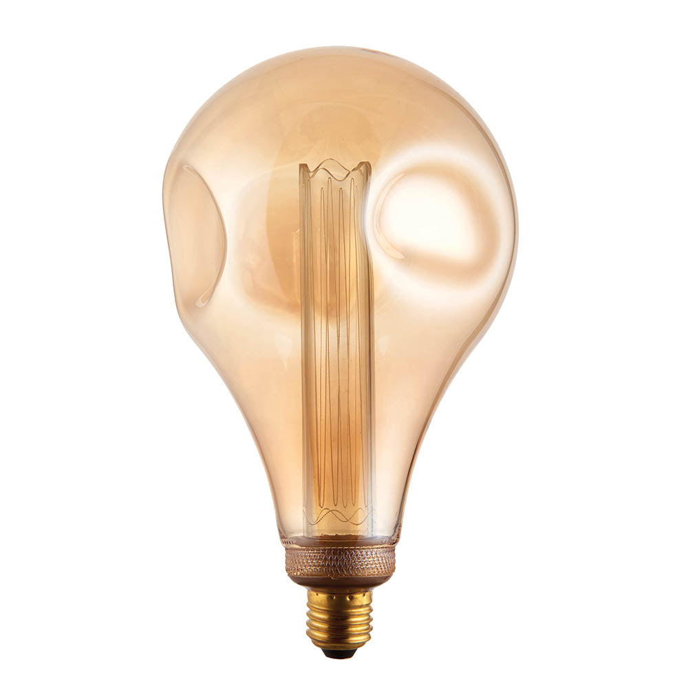 XL E27 LED Dimple Globe 148mm dia