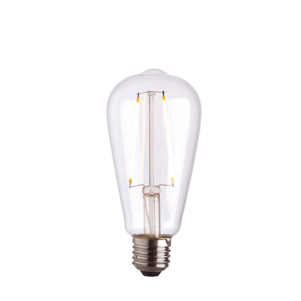 E27 LED filament pear