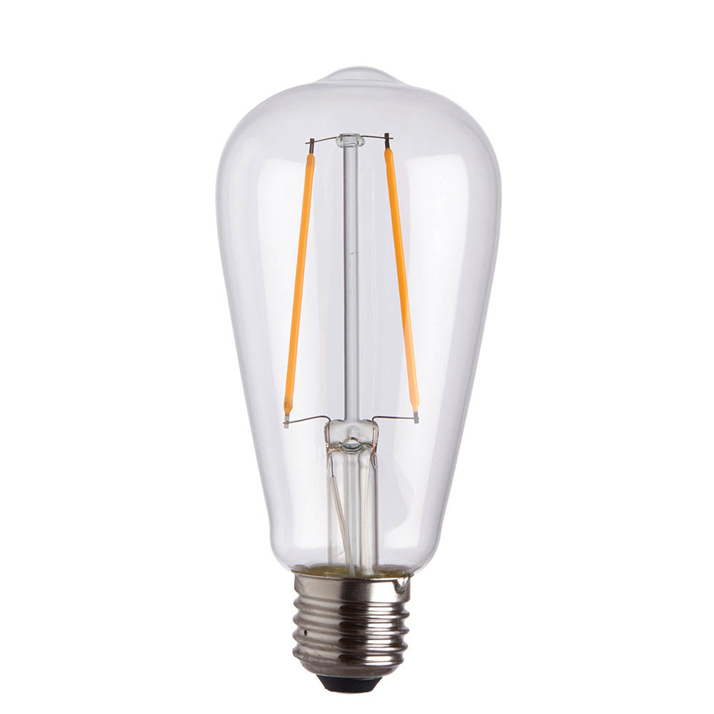 E27 LED filament pear