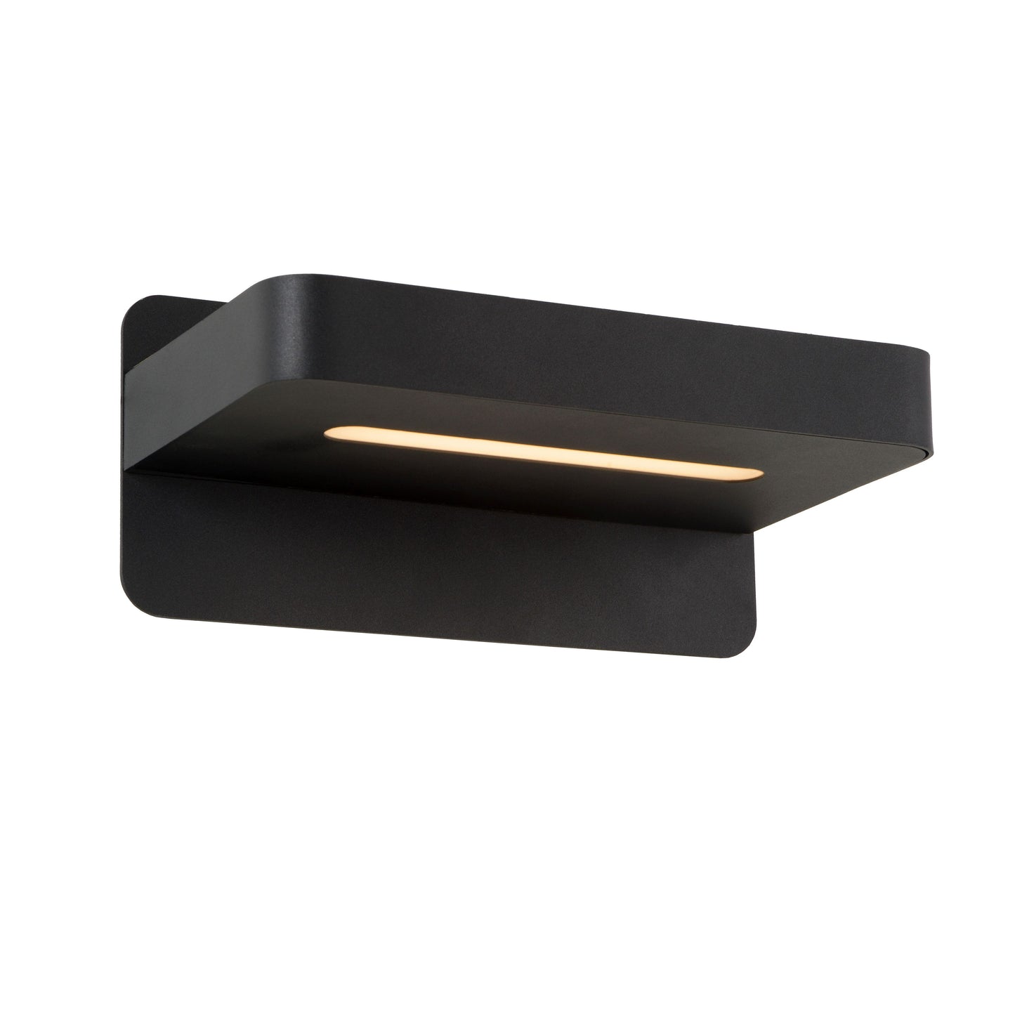 Lucide ATKIN - Bedside lamp / Wall light - LED - 1x6W 3000K - With USB charging point - Black