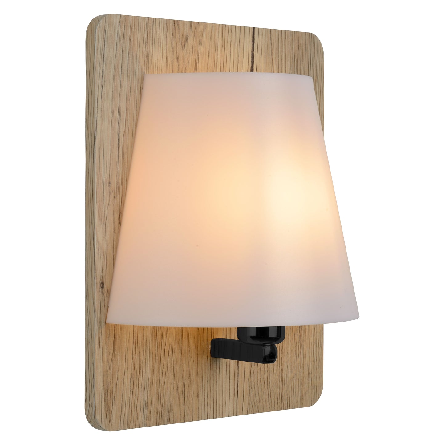 Lucide IDAHO - Wall light - 1xE14 - Light wood