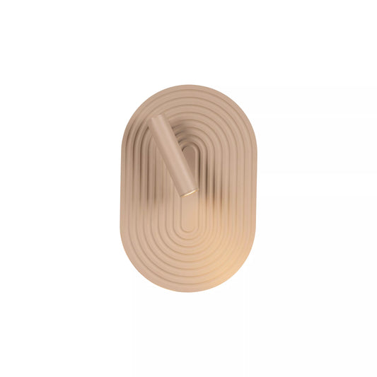 Lucide CARMINO - Wall light - LED - 2700K - Taupe | Essential