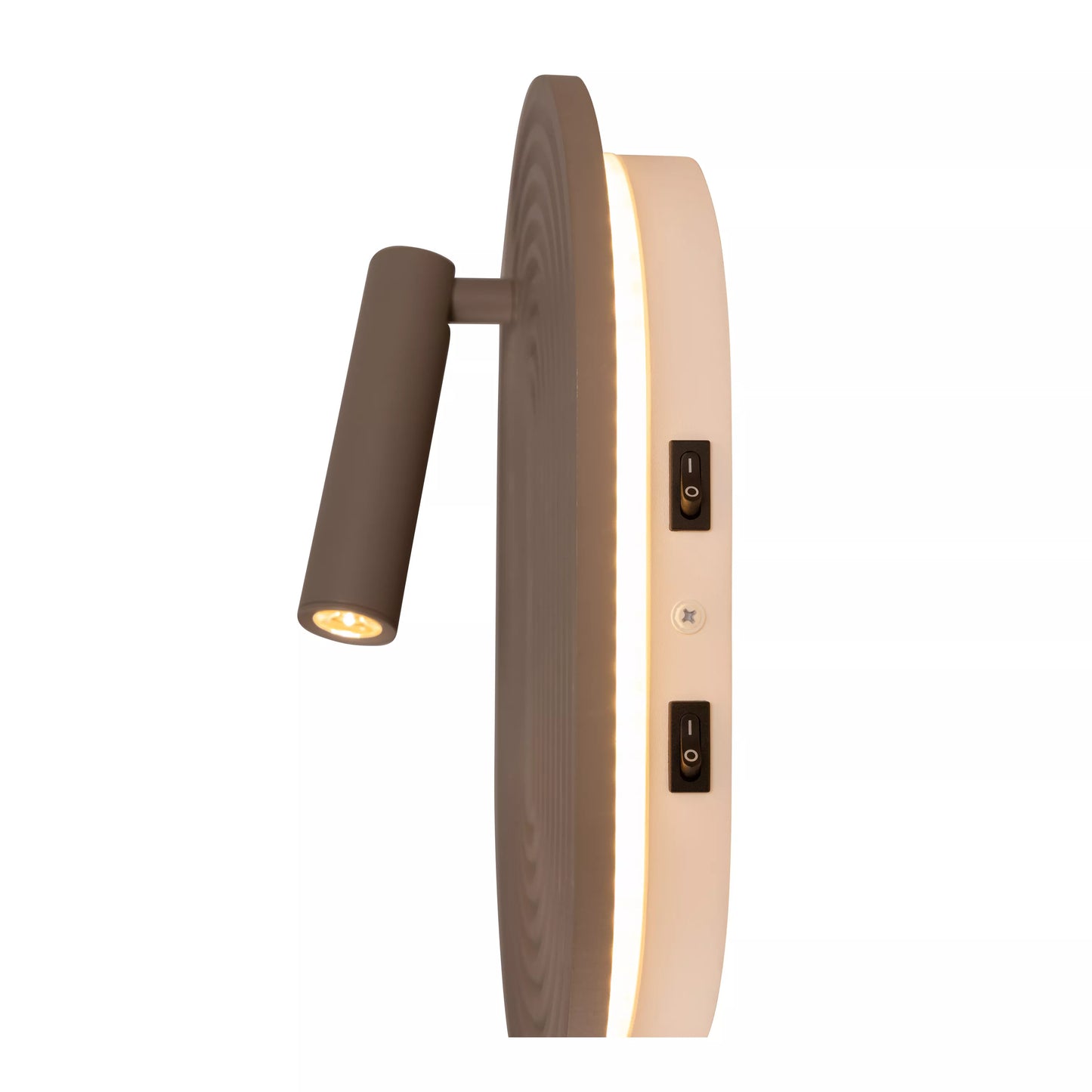 Lucide CARMINO - Wall light - LED - 2700K - Taupe | Essential