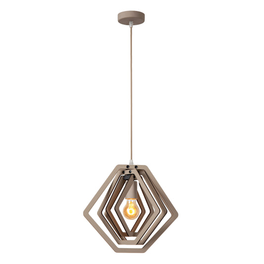 Lucide MAURO - Pendant light Children - 1xE27 - Taupe