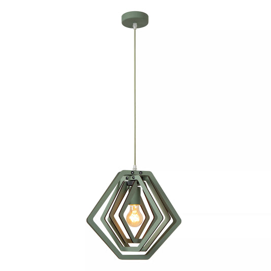 Lucide MAURO - Pendant light Children - 1xE27 - Green