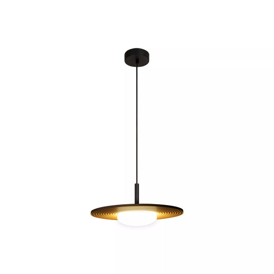 Lucide CARMINO - Pendant light - Ø 38,7 cm - LED - 1x8W 2700K - Taupe | Essential