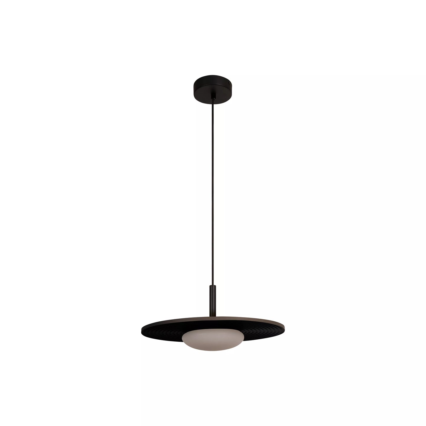 Lucide CARMINO - Pendant light - Ø 38,7 cm - LED - 1x8W 2700K - Taupe | Essential