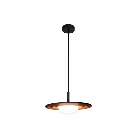 Lucide CARMINO - Pendant light - Ø 38,7 cm - LED - 1x8W 2700K - Terracotta | Essential