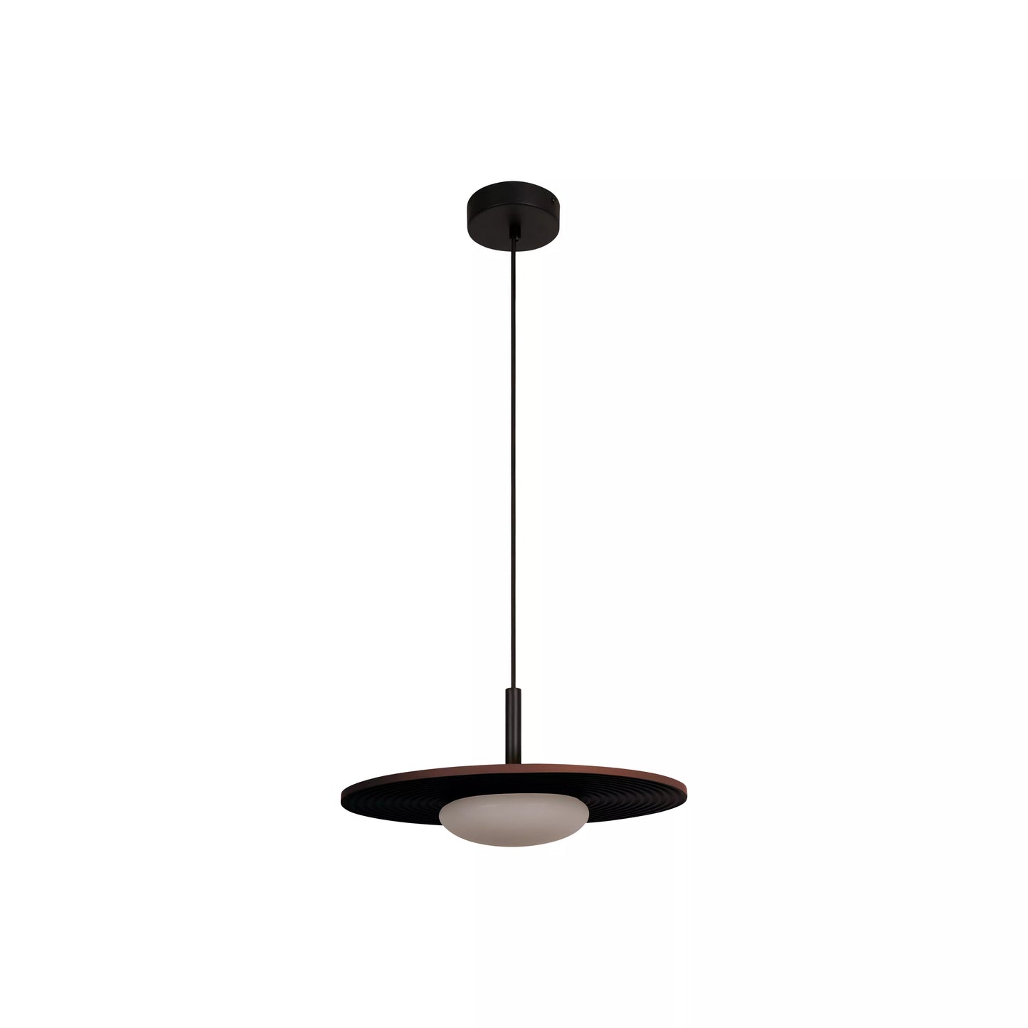 Lucide CARMINO - Pendant light - Ø 38,7 cm - LED - 1x8W 2700K - Terracotta | Essential
